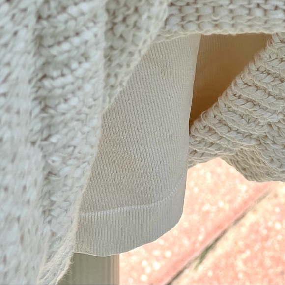 VINCE Textured Knit Square-Neck Dress Cream Size Medium Great Condition - Picture 9 of 14